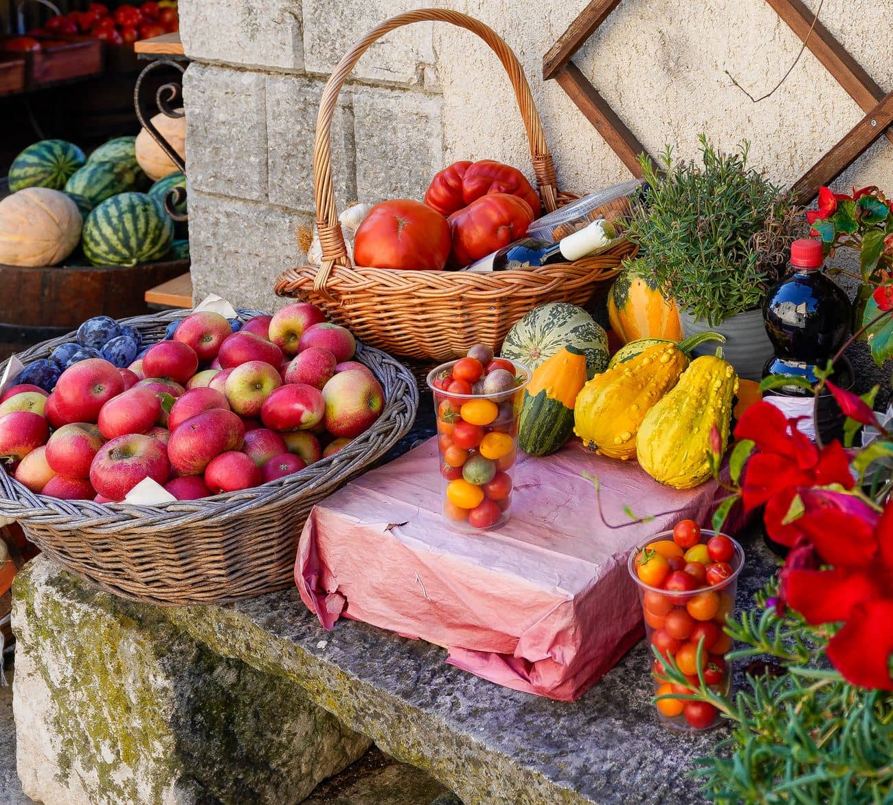 Les produits de la ferme